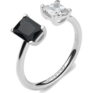 Brosway Elegantný otvorený prsteň Fancy Mystery Black FMB10 M (53 - 55 mm) Brosway Elegantný otvorený prsteň Fancy Mystery Black FMB10 M (53 - 55 mm)