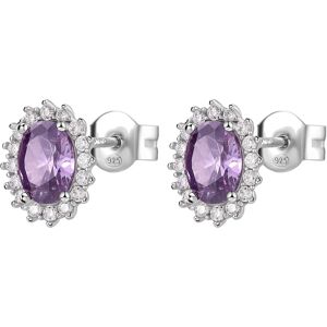 Brosway Elegantné strieborné náušnice Fancy Magic Purple FMP22 Brosway Elegantné strieborné náušnice Fancy Magic Purple FMP22