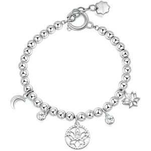 Brosway Oceľový korálkový náramok s príveskami Chakra BHKB115 Brosway Oceľový korálkový náramok s príveskami Chakra BHKB115