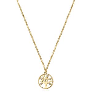 Brosway Pozlátený náhrdelník Strom života Chakra BHKN094 Brosway Pozlátený náhrdelník Strom života Chakra BHKN094