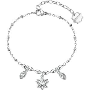 Brosway Pôvabný oceľový náramok s lotosovým kvetom Chakra BHKB259 Brosway Pôvabný oceľový náramok s lotosovým kvetom Chakra BHKB259