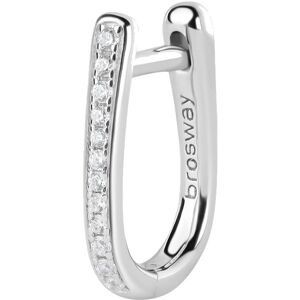 Brosway Single náušnice so zirkónmi Fancy Infinite White FIW10 Brosway Single náušnice so zirkónmi Fancy Infinite White FIW10