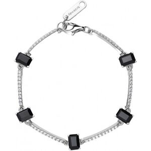 Brosway Strieborný náramok s kubickými zirkónmi Fancy Mystery Black FMB05 Brosway Strieborný náramok s kubickými zirkónmi Fancy Mystery Black FMB05