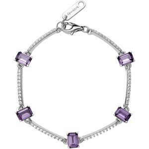 Brosway Strieborný náramok s kubickými zirkónmi Fancy Magic Purple FMP06 Brosway Strieborný náramok s kubickými zirkónmi Fancy Magic Purple FMP06