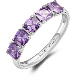 Brosway Slušivý strieborný prsteň Fancy Magic Purple FMP24 52 mm Brosway Slušivý strieborný prsteň Fancy Magic Purple FMP24 52 mm