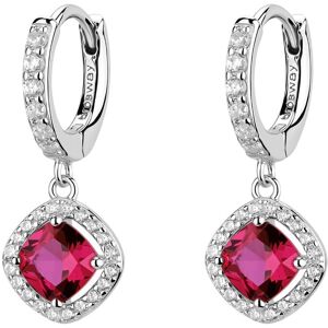 Brosway Strieborné kruhové náušnice s kubickými zirkónmi Fancy Passion Ruby FPR135 Brosway Strieborné kruhové náušnice s kubickými zirkónmi Fancy Passion Ruby FPR135