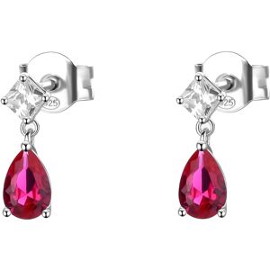 Brosway Strieborné visiace náušnice s kubickou zirkóniou Passion Ruby Fancy FPR119 Brosway Strieborné visiace náušnice s kubickou zirkóniou Passion Ruby Fancy FPR119