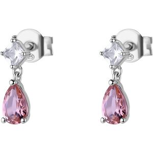 Brosway Strieborné visiace náušnice s kubickou zirkóniou Tender Pink Fancy FTP14 Brosway Strieborné visiace náušnice s kubickou zirkóniou Tender Pink Fancy FTP14
