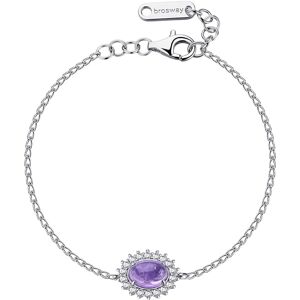 Brosway Strieborný náramok s ametystom a zirkónmi Fancy Magic Purple FMP128 Brosway Strieborný náramok s ametystom a zirkónmi Fancy Magic Purple FMP128