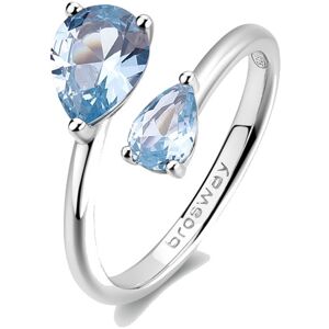 Brosway Strieborný otvorený prsteň Cloud Light Blue Fancy FCL113 50 mm Brosway Strieborný otvorený prsteň Cloud Light Blue Fancy FCL113 50 mm