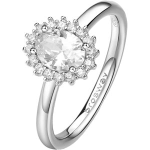 Brosway Elegantný strieborný prsteň Fancy Infinite White FIW79 54 mm Brosway Elegantný strieborný prsteň Fancy Infinite White FIW79 54 mm