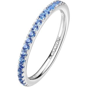 Brosway Trblietavý strieborný prsteň Fancy Freedom Blue FFB65 54 mm Brosway Trblietavý strieborný prsteň Fancy Freedom Blue FFB65 54 mm
