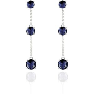 Beneto Exclusive Elegantné strieborné náušnice so zafírmi SAFAGUP2718 Beneto Exclusive Elegantné strieborné náušnice so zafírmi SAFAGUP2718
