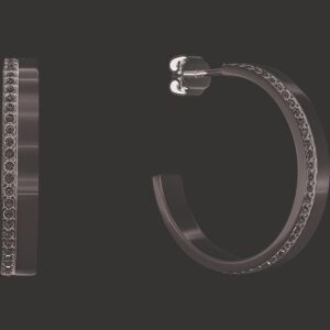 Calvin Klein Elegantné oceľové náušnice s kryštálmi Minimal Linear 35000163 Calvin Klein Elegantné oceľové náušnice s kryštálmi Minimal Linear 35000163