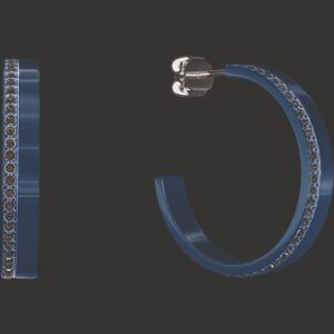 Calvin Klein Elegantné pozlátené náušnice s kryštálmi Minimal Linear 35000164 Calvin Klein Elegantné pozlátené náušnice s kryštálmi Minimal Linear 35000164