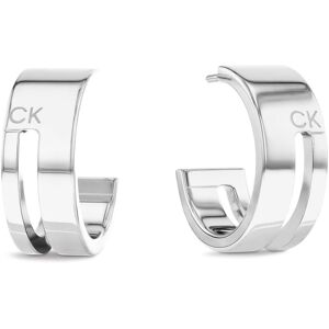 Calvin Klein Nadčasové kruhové náušnice Geometric Essentials 35000677 Calvin Klein Nadčasové kruhové náušnice Geometric Essentials 35000677