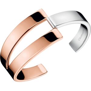 Calvin Klein Pevný bicolor náramok Truly KJ8JPF20010 5,4 x 4,3 cm - XS Calvin Klein Pevný bicolor náramok Truly KJ8JPF20010 5,4 x 4,3 cm - XS