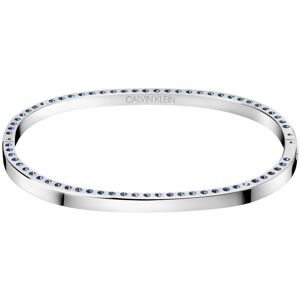 Calvin Klein Pevný oceľový náramok s kryštálmi Hook KJ06MD04050 5,4 x 4,3 cm - XS Calvin Klein Pevný oceľový náramok s kryštálmi Hook KJ06MD04050 5,4 x 4,3 cm - XS