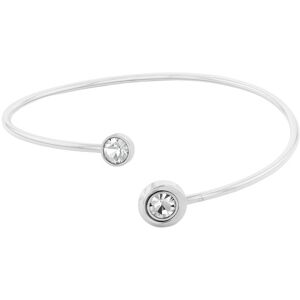 Calvin Klein Pevný otvorený náramok s kryštálmi Twisted Bezel Solitaire 35000773 Calvin Klein Pevný otvorený náramok s kryštálmi Twisted Bezel Solitaire 35000773