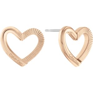Calvin Klein Pôvabné bronzové náušnice Srdiečka Minimalist Hearts 35000392 Calvin Klein Pôvabné bronzové náušnice Srdiečka Minimalist Hearts 35000392