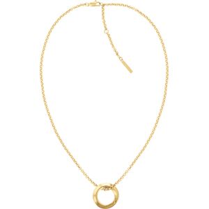 Calvin Klein Slušivý pozlátený dámsky náhrdelník z ocele 35000307 Calvin Klein Slušivý pozlátený dámsky náhrdelník z ocele 35000307