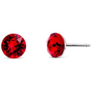 CRYSTalp Obľúbené náušnice s červenými kryštálmi Swarovski Tubby Mini 4200.LSI.R CRYSTalp Obľúbené náušnice s červenými kryštálmi Swarovski Tubby Mini 4200.LSI.R