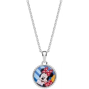 Disney Hravý strieborný náhrdelník Minnie Mouse CS00018SL-P.CS (retiazka, prívesok) Disney Hravý strieborný náhrdelník Minnie Mouse CS00018SL-P.CS (retiazka, prívesok)