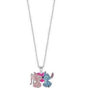 Disney Slušivý strieborný náhrdelník Stitch a Angel Lilo & Stitch CS00040SL-P.CS (retiazka, prívesok) Disney Slušivý strieborný náhrdelník Stitch a Angel Lilo & Stitch CS00040SL-P.CS (retiazka, prívesok)