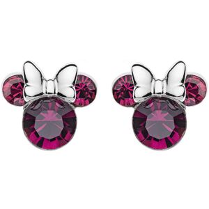 Disney Trblietavé strieborné náušnice kôstky Minnie Mouse ES00013SFEBL.CS Disney Trblietavé strieborné náušnice kôstky Minnie Mouse ES00013SFEBL.CS