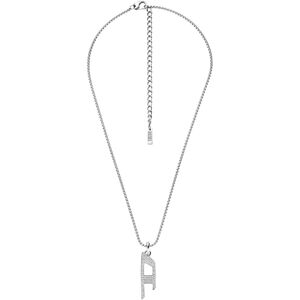 Diesel Fashion oceľový náhrdelník D Logo DX1624040 Diesel Fashion oceľový náhrdelník D Logo DX1624040