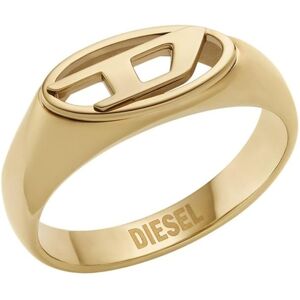 Diesel Fashion pozlátený prsteň s logom DX1588710 49 mm Diesel Fashion pozlátený prsteň s logom DX1588710 49 mm