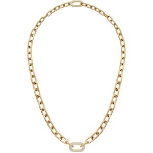 Daniel Wellington Luxusný pozlátený náhrdelník s kryštálmi Crystal Link DW00400589 Daniel Wellington Luxusný pozlátený náhrdelník s kryštálmi Crystal Link DW00400589