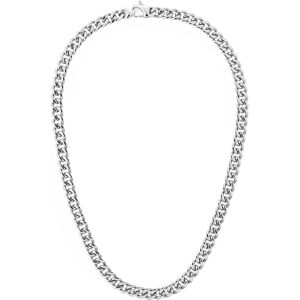 Daniel Wellington Výrazný oceľový náhrdelník pre mužov Ellipse Cuban Chain DW00401669 Daniel Wellington Výrazný oceľový náhrdelník pre mužov Ellipse Cuban Chain DW00401669