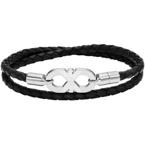 Emporio Armani Fashion kožený náramok Eagle Logo EGS3299040 Emporio Armani Fashion kožený náramok Eagle Logo EGS3299040