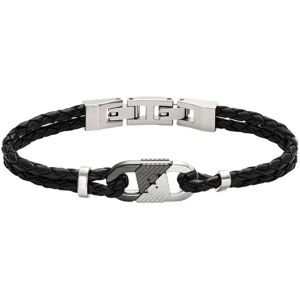 Emporio Armani Fashion kožený náramok pre mužov Eagle Logo EGS3171040 Emporio Armani Fashion kožený náramok pre mužov Eagle Logo EGS3171040