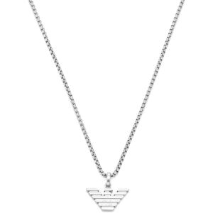 Emporio Armani Módny oceľový náhrdelník s logom EGS3169040 Emporio Armani Módny oceľový náhrdelník s logom EGS3169040