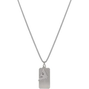 Emporio Armani Pánsky náhrdelník z ocele Eagle Logo EGS3167040 Emporio Armani Pánsky náhrdelník z ocele Eagle Logo EGS3167040