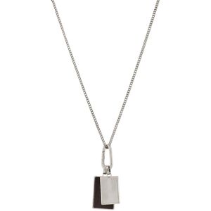 Emporio Armani Pánsky oceľový náhrdelník s psou známkou EGS3252040 Emporio Armani Pánsky oceľový náhrdelník s psou známkou EGS3252040