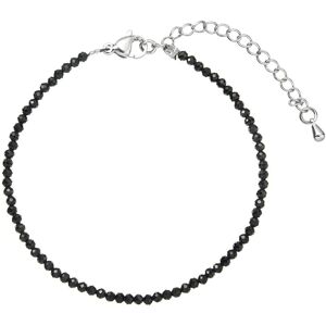 Evolution Group Korálkový náramok s čiernym spinelom 43055.3 black spinel Evolution Group Korálkový náramok s čiernym spinelom 43055.3 black spinel