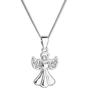 Evolution Group Strieborný náhrdelník Anjelik s kryštálom Swarovski 32077.1 Evolution Group Strieborný náhrdelník Anjelik s kryštálom Swarovski 32077.1