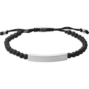 Fossil Módny obrúbený náramok z lávového kameňa Vintage Casual JF03247040 Fossil Módny obrúbený náramok z lávového kameňa Vintage Casual JF03247040