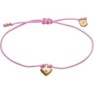Fossil Šnúrkový náramok Srdce Sutton Mini Moments JA7314710 Fossil Šnúrkový náramok Srdce Sutton Mini Moments JA7314710