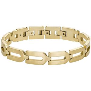 Fossil Štýlový pozlátený náramok z ocele Heritage D-Link JF04691710 Fossil Štýlový pozlátený náramok z ocele Heritage D-Link JF04691710