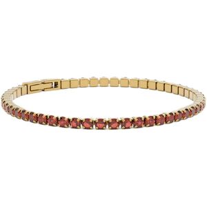Furiosa Tenisový náramok s červenými kryštálmi Swarovski SB-CHERRYTENNIS-G 17 cm Furiosa Tenisový náramok s červenými kryštálmi Swarovski SB-CHERRYTENNIS-G 17 cm