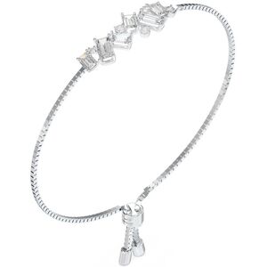 Guess Oceľový náramok s kryštálmi a zirkónmi Chandelier JUBB05363JWRHT/U 18,5 cm Guess Oceľový náramok s kryštálmi a zirkónmi Chandelier JUBB05363JWRHT/U 18,5 cm