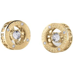 Guess Pozlátené náušnice kôstky Solitaire JUBE01464JWYGT/U Guess Pozlátené náušnice kôstky Solitaire JUBE01464JWYGT/U