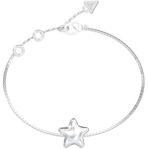 Guess Hravý oceľový náramok s hviezdičkou Iconique JUBB05546JWRH 18,4 cm Guess Hravý oceľový náramok s hviezdičkou Iconique JUBB05546JWRH 18,4 cm