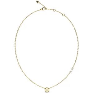 Guess Módny pozlátený náhrdelník so zirkónmi Stylish Guess JUBN04593JWYGT/U Guess Módny pozlátený náhrdelník so zirkónmi Stylish Guess JUBN04593JWYGT/U