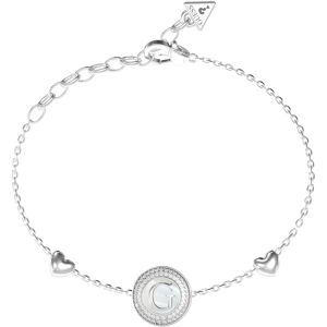 Guess Oceľový náramok s perleťou G Talisman JUBB06208JWRH 18,4 cm Guess Oceľový náramok s perleťou G Talisman JUBB06208JWRH 18,4 cm