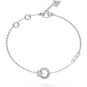 Guess Oceľový náramok so zirkónmi M`ama Non M`ama JUBB04663JWRH 21 cm Guess Oceľový náramok so zirkónmi M`ama Non M`ama JUBB04663JWRH 21 cm